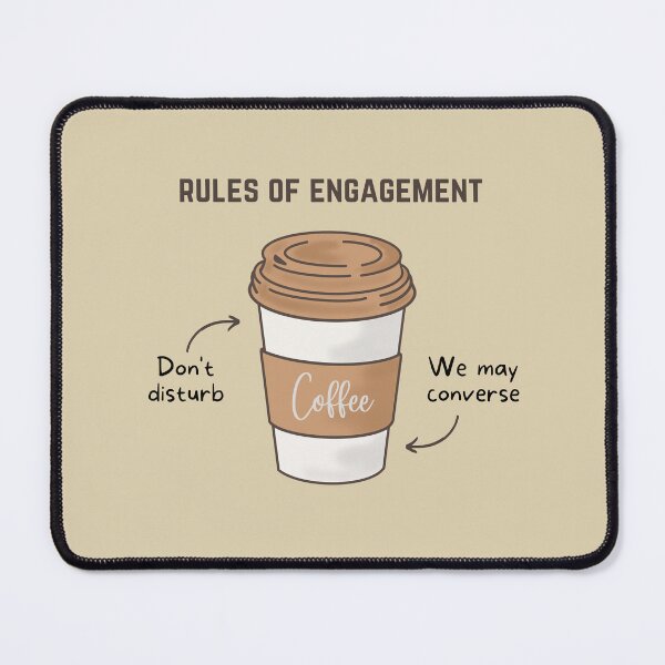Item preview, Rules of engagement coffee designed and sold by Cleanthes.