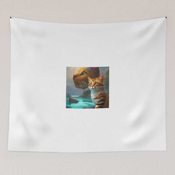Item preview, A cat with big dreams to make the world beautiful designed and sold by greengoodnich.