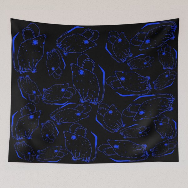 Item preview, TINY BUT MIGHTY BLUE RODENT MOUSE  designed and sold by GIVENGRACE.ART.