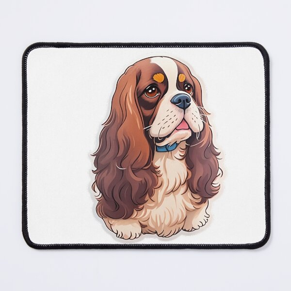 Item preview, Vintage Studio Ghibli Style Happy English Cocker Spaniel Head Print designed and sold by mohtadyragab.