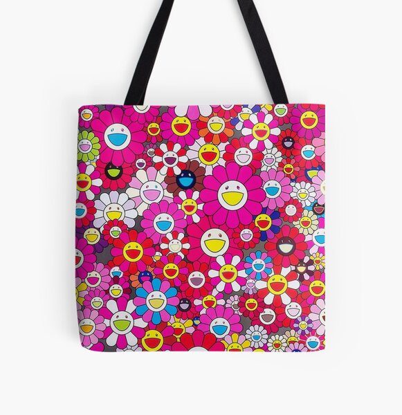 Takashi Murakami Drops Signed Skull Print Tote Bag