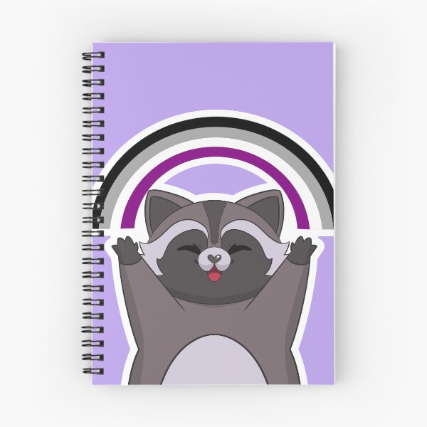 Item preview, Ace Pride Flag Raccoon designed and sold by Kimswoa.