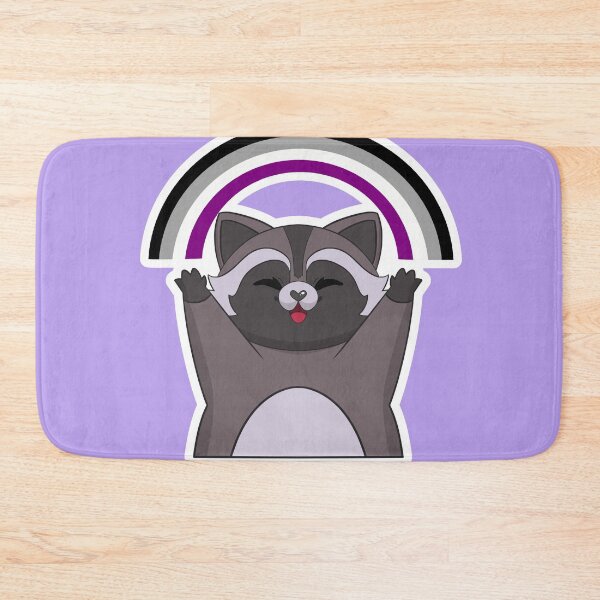 Item preview, Ace Pride Flag Raccoon designed and sold by Kimswoa.