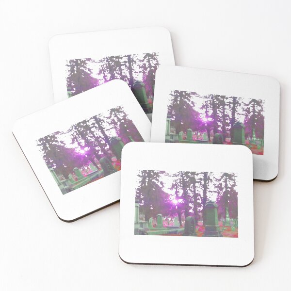 Item preview, Psychedelic Graveyard Photo designed and sold by CalliopeSoul.