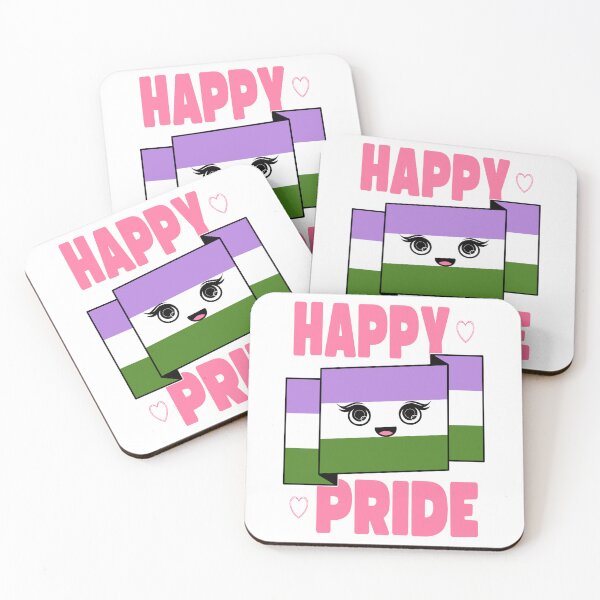 Item preview, Happy Pride Month (GenderQueer Flag Edition) designed and sold by ObsidianDaz.