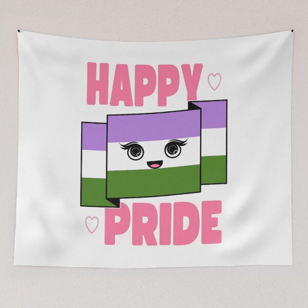 Artikelvorschau, Schönen Pride Month (GenderQueer-Flaggen-Edition) entworfen und verkauft von ObsidianDaz.