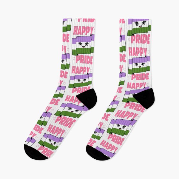 Item preview, Happy Pride Month (GenderQueer Flag Edition) designed and sold by ObsidianDaz.