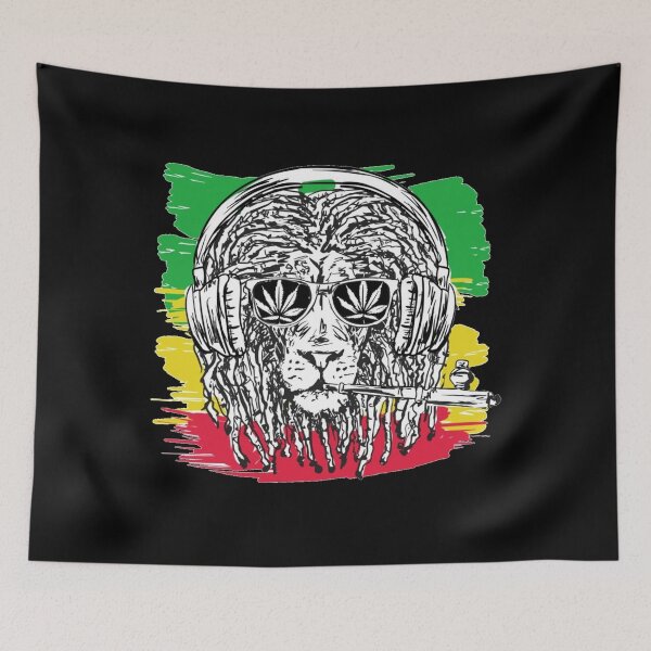Artikelvorschau, Reggae-Löwe entworfen und verkauft von OrganicCharm.