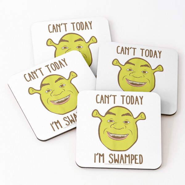 Item preview, Shrek Face Can_t Today I_m Swamped designed and sold by alleytambras.