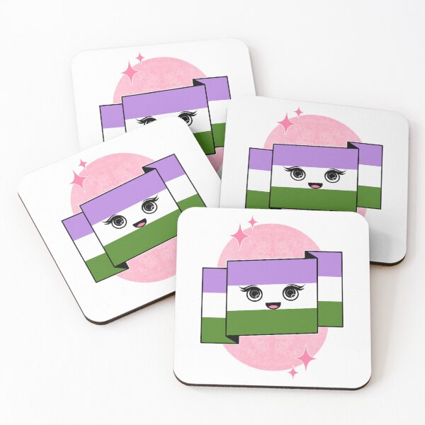 Item preview, Happy Pride Month (GenderQueer Flag Edition) designed and sold by ObsidianDaz.