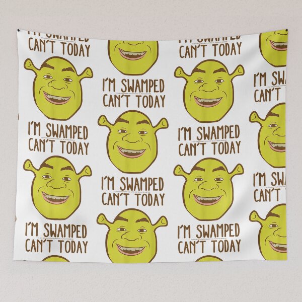Item preview, Shrek Face Can_t Today I_m Swamped designed and sold by alleytambras.