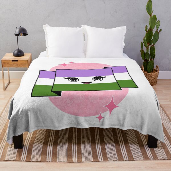 Item preview, Happy Pride Month (GenderQueer Flag Edition) designed and sold by ObsidianDaz.