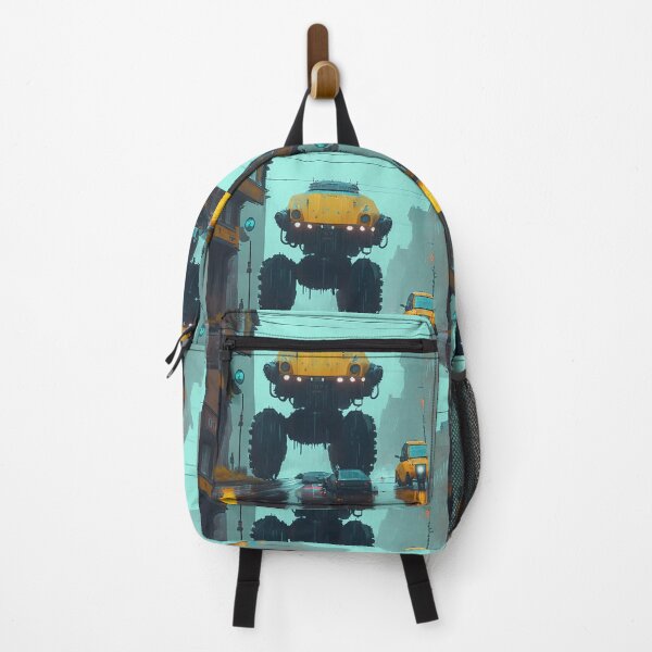Item preview, Driving Car With Yellow Robots designed and sold by KritstinaBrisce.