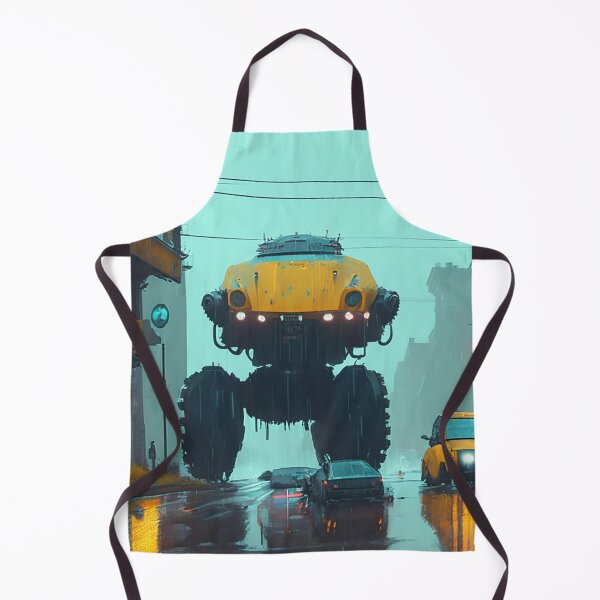 Item preview, Driving Car With Yellow Robots designed and sold by KritstinaBrisce.