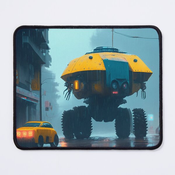 Item preview, Robot Guard the City designed and sold by KritstinaBrisce.