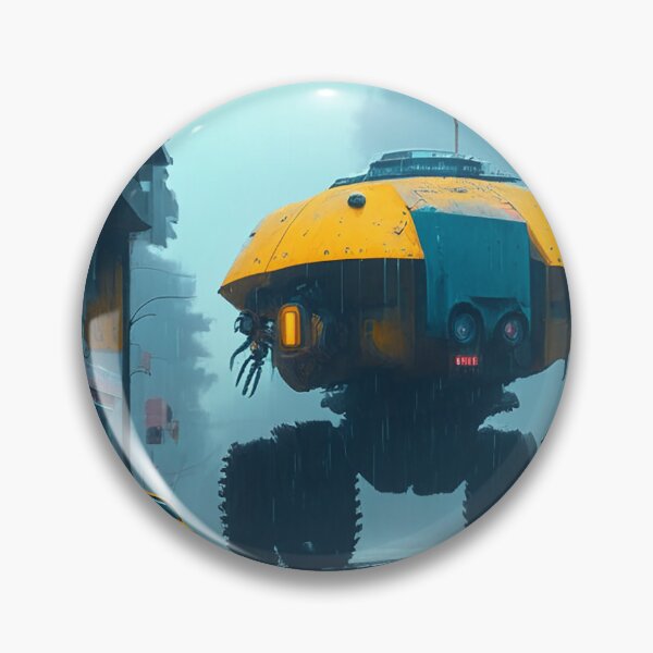 Item preview, Robot Guard the City designed and sold by KritstinaBrisce.