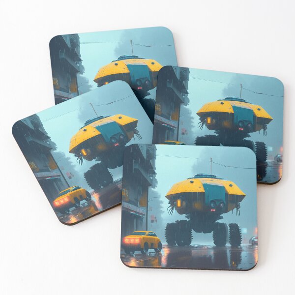 Item preview, Robot Guard the City designed and sold by KritstinaBrisce.