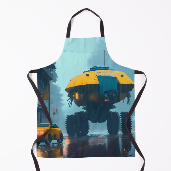 Item preview, Robot Guard the City designed and sold by KritstinaBrisce.