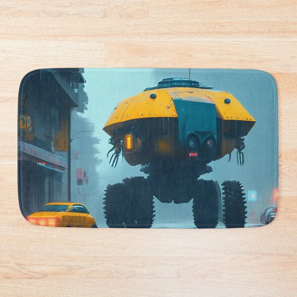 Item preview, Robot Guard the City designed and sold by KritstinaBrisce.