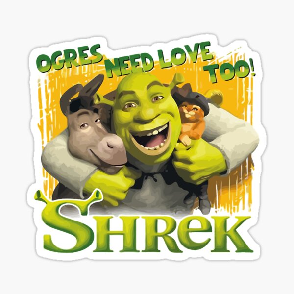 Shrek Wazowski - Shrek - Sticker