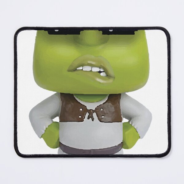 Item preview, Shrek Lip Bitting Thug Life Gangster Meme designed and sold by alleytambras.