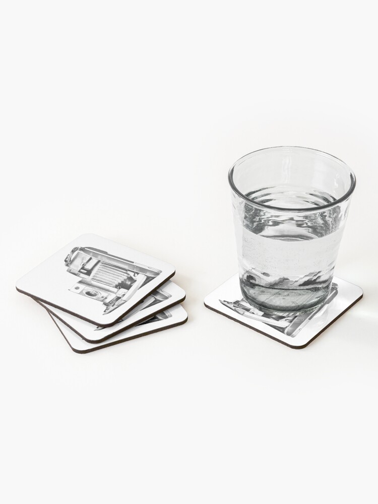 Alternate view of Polaroid Camera with Bellows Coasters (Set of 4)