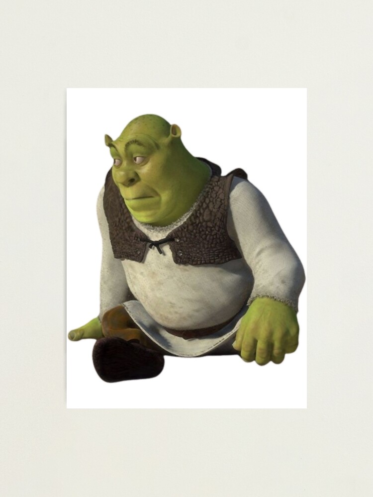 Shrek meme | Photographic Print