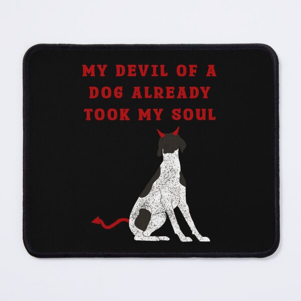 Item preview, Liver Patched And Ticked German shorthair pointer Devil Soul Taker designed and sold by Horsequeenozie.