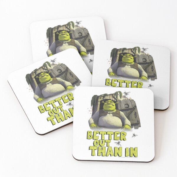 Item preview, Shrek Outhouse Better Out Than In Quote designed and sold by alleytambras.