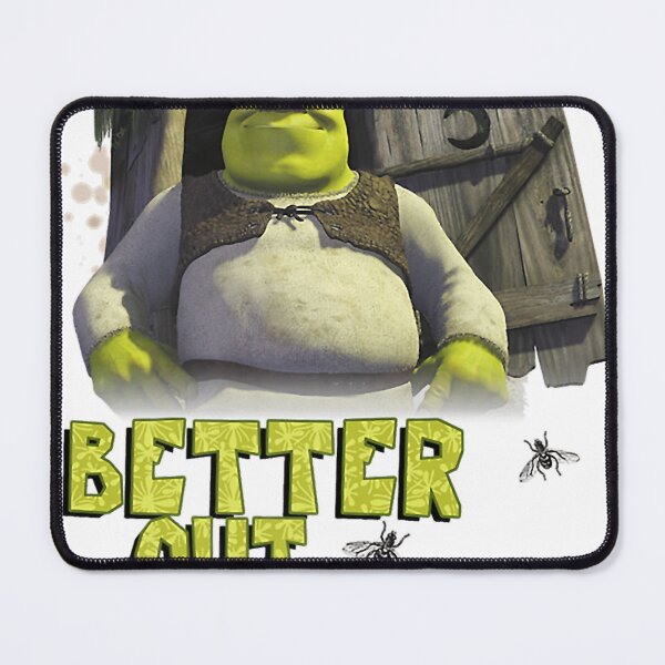 Item preview, Shrek Outhouse Better Out Than In Quote designed and sold by alleytambras.