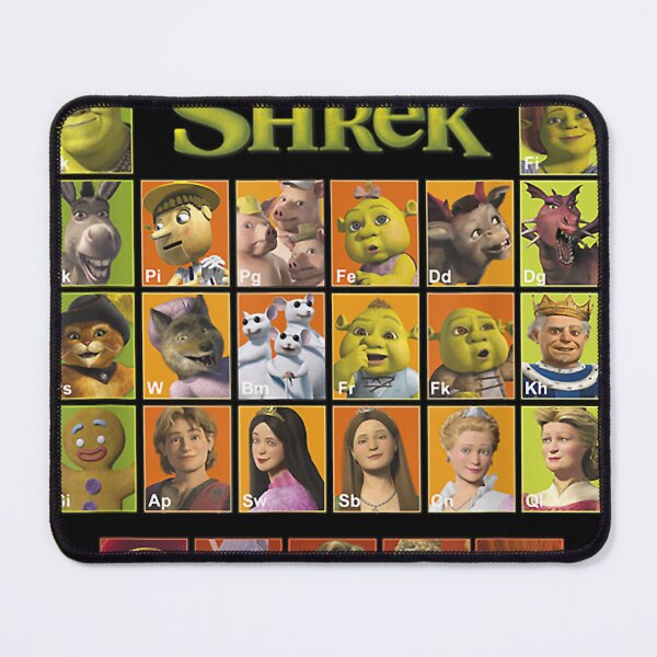 Item preview, Shrek Periodic Table Of Shrek Characters designed and sold by alleytambras.