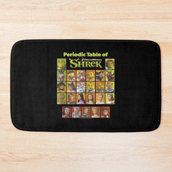 Item preview, Shrek Periodic Table Of Shrek Characters  designed and sold by alleytambras.