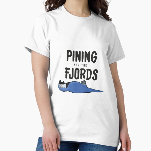 Item preview, Pining For The Fjords Funny Python designed and sold by sparkerzed.