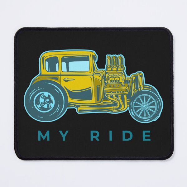 Item preview, YELLOW DEUCE COUPE designed and sold by CoopClothing.
