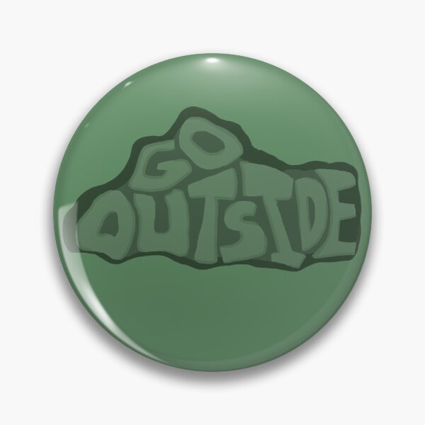 Item preview, Go Outside Natural Green Mountain designed and sold by roleydesigns.