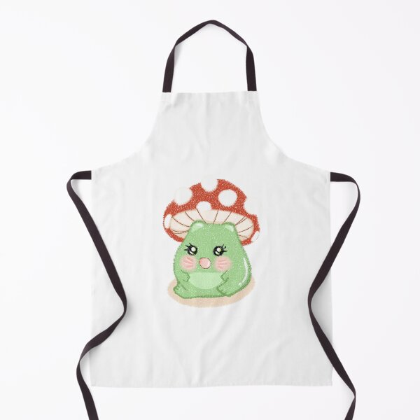 Item preview, Green frog with Red mushroom designed and sold by Miyao999.