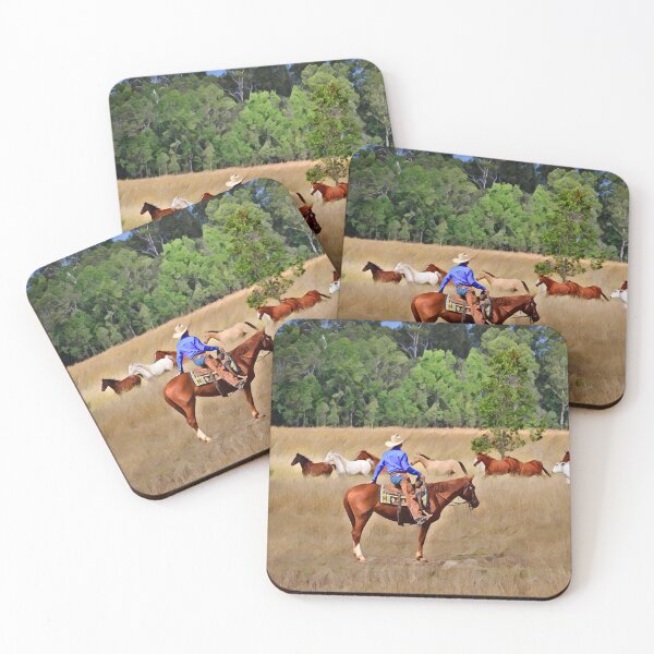 Item preview, COWBOY MUSTERING, CATTLE ROUNDUP designed and sold by Barbara Jean Photo Art And Design.