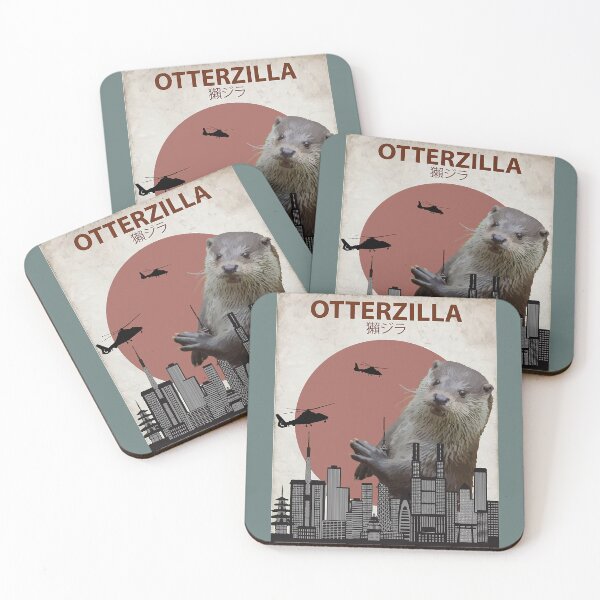 Item preview, Otterzilla Giant Otter Monster  designed and sold by MazieBrunet.