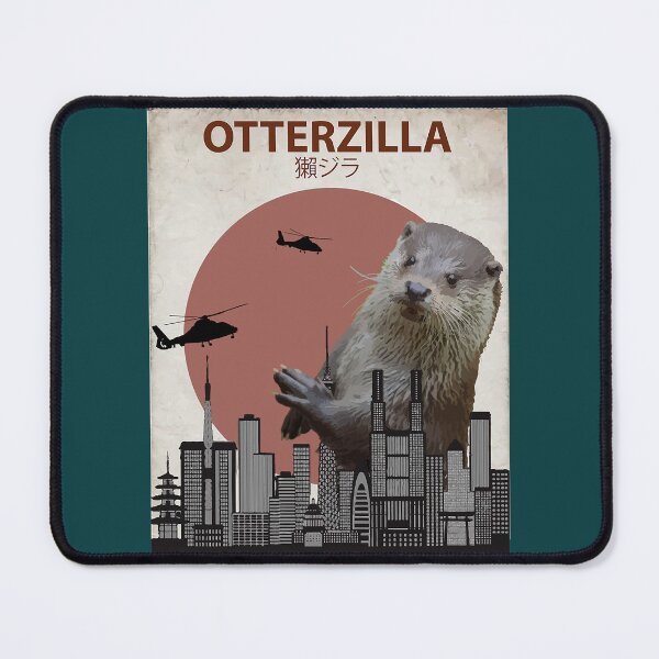 Item preview, Otterzilla Giant Otter Monster  designed and sold by MazieBrunet.