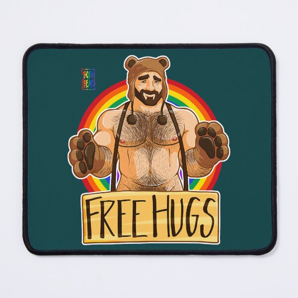 Item preview, ADAM LIKES HUGS GAY PRIDE designed and sold by MazieBrunet.