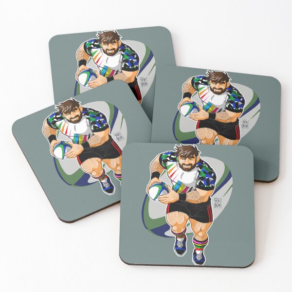 Item preview, ADAM LIKES TO PLAY RUGBY  designed and sold by MazieBrunet.