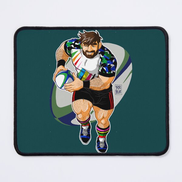 Item preview, ADAM LIKES TO PLAY RUGBY  designed and sold by MazieBrunet.