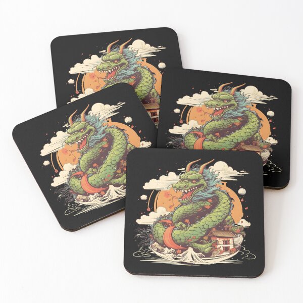 Item preview, Sushi Dragon Japanese Kawaii designed and sold by xtenctation.