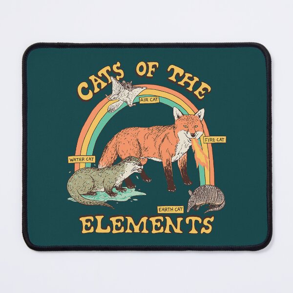 Item preview, Cats of The Elements designed and sold by MazieBrunet.