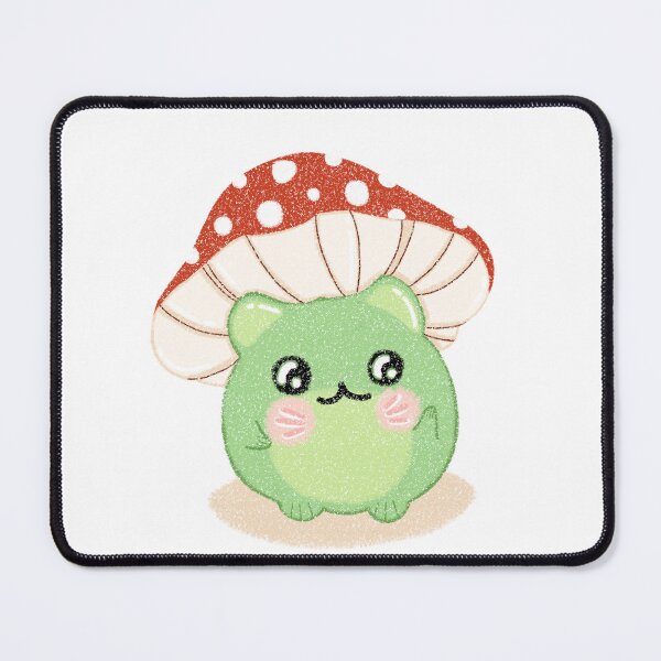 Item preview, Green frog with Red mushroom2 designed and sold by Miyao999.