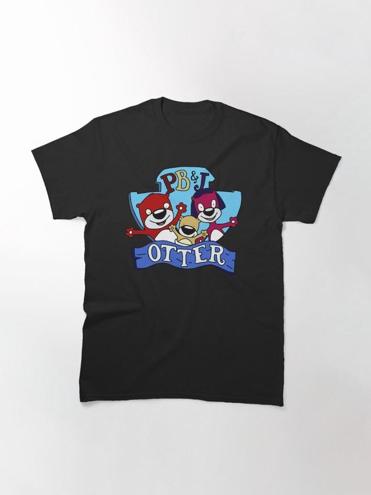 Thumbnail 3 von 7, Classic T-Shirt, PB und J Otter Logo Fan Art designt und verkauft von MazieBrunet.