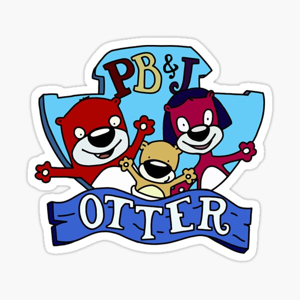 Item preview, PB und J Otter Logo Fan Art designed and sold by MazieBrunet.