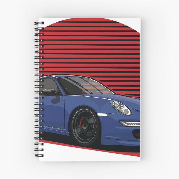 Artikelvorschau, Blauer moderner Klassiker 997 GT3 entworfen und verkauft von dipoernomo.