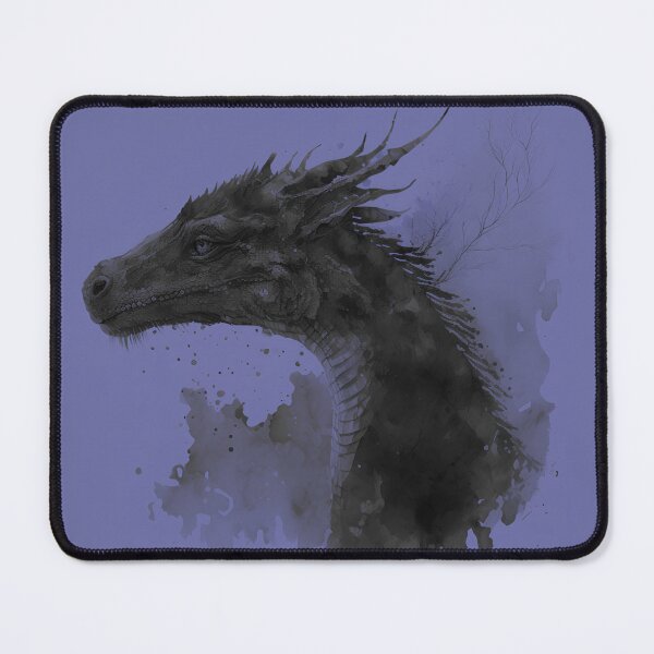 Item preview, Dragon Fantasy Art Watercolour Pinterest Aesthetic designed and sold by druidwolfart.