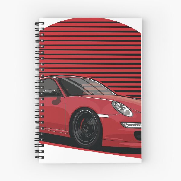 Artikelvorschau, Roter moderner Klassiker 997 GT3 entworfen und verkauft von dipoernomo.